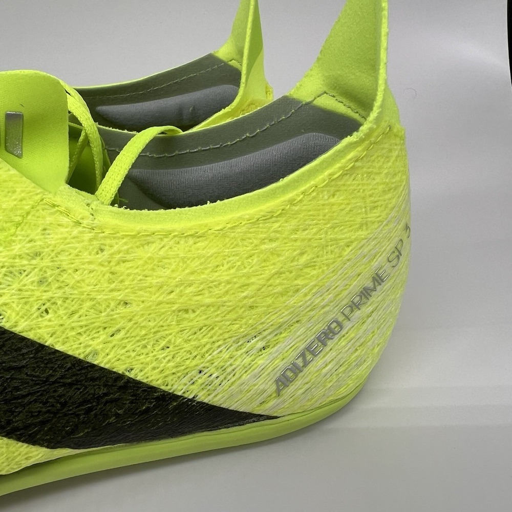 Adidas Adizero Prime SP 3 Strung Lucid Lemon Track Spikes Men's 8 Women 9 IH5800 - Picture 5 of 10
